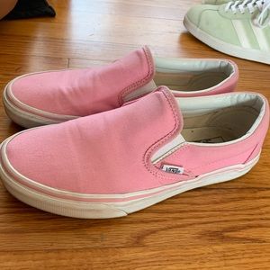 Pink Vans size 8